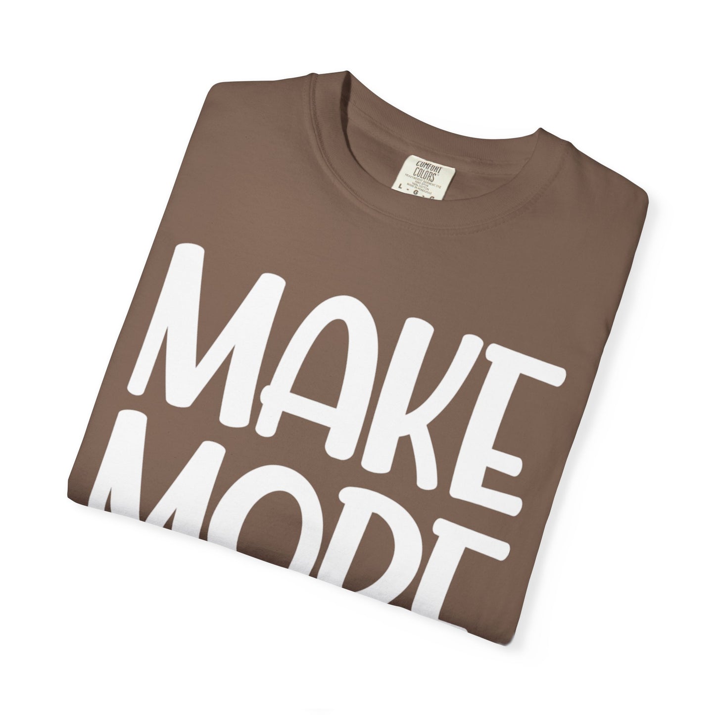 Make More Mistakes Trendy Tee Learning Journey Empowerment Creative Passionate Hard Work Keep Trying Unisex Heavy Cotton T-Shirt