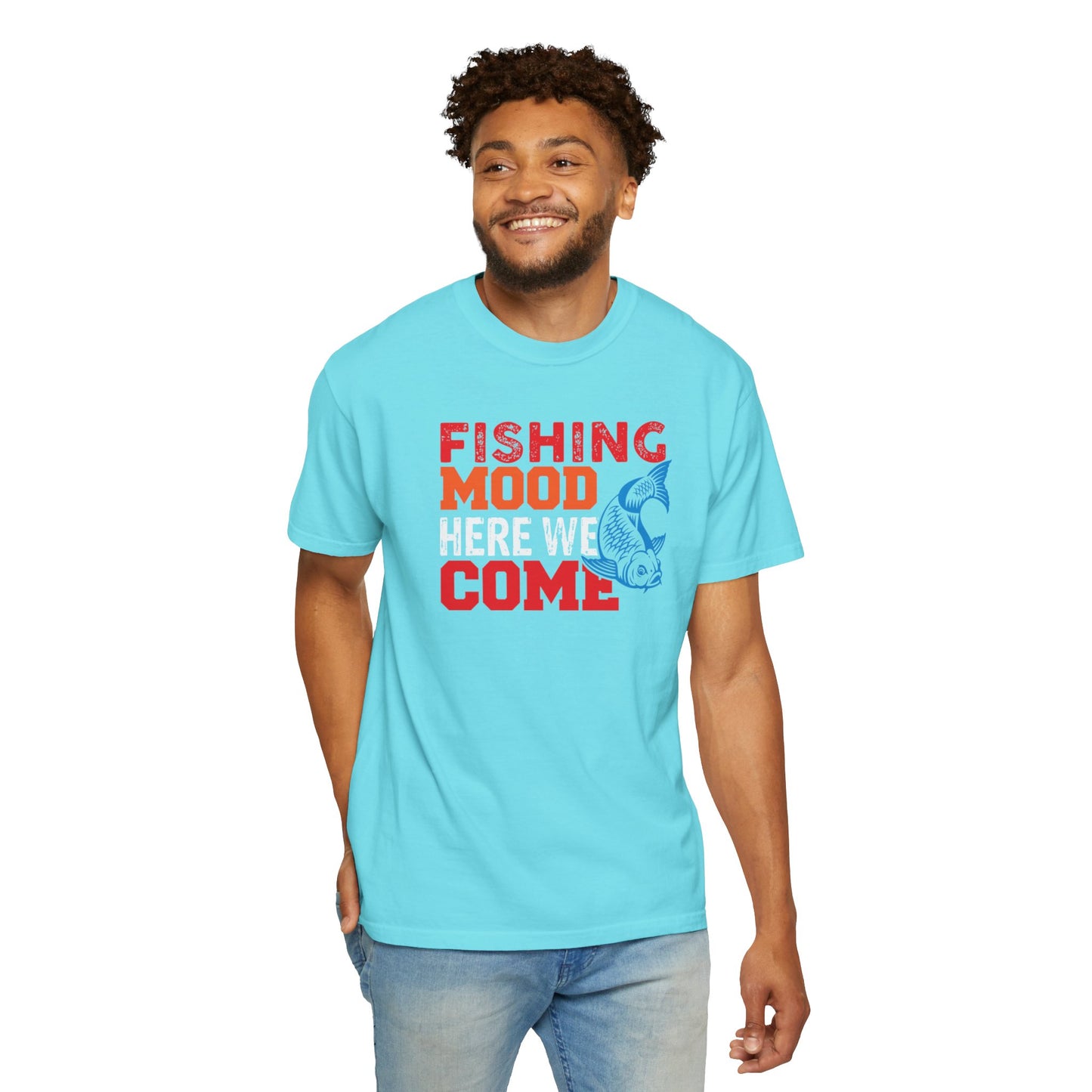 Fishing Mood Fishing Gear Sarcastic Fisherman Fishing Tee Unisex Heavy Cotton T-Shirt
