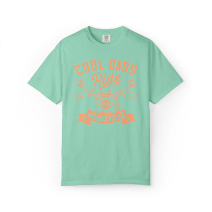 Funny Cool Dad Motorcycle Sporty Dad Sarcastic Pedal Power Dad Bike Lover Unisex Heavy Cotton T-Shirt