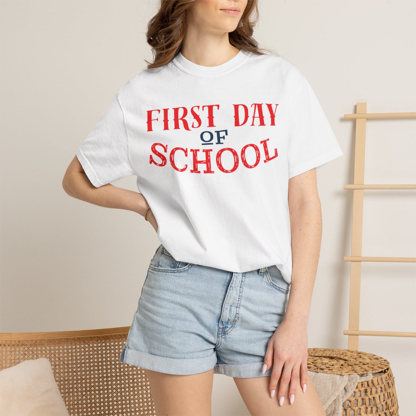 Funny First Day School Learning Legend Super Scholar Junior Geniuses Science Star Student’s Day Unisex Heavy Cotton T-Shirt