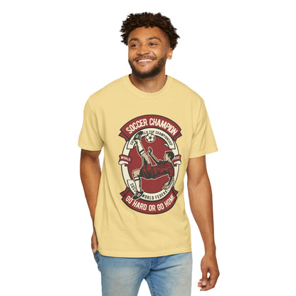 Soccer Champion Heartwarming Sweet Tee Charismatic Passion Unisex Heavy Cotton T-Shirt