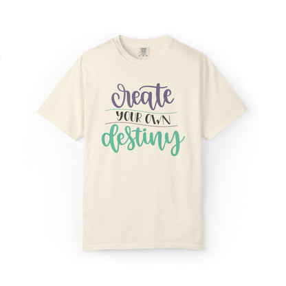 Create Your Destiny Embracing Challenges Tee Unbreakable Will Relentless Spirit Unyielding Determination Unisex Heavy Cotton T-Shirt