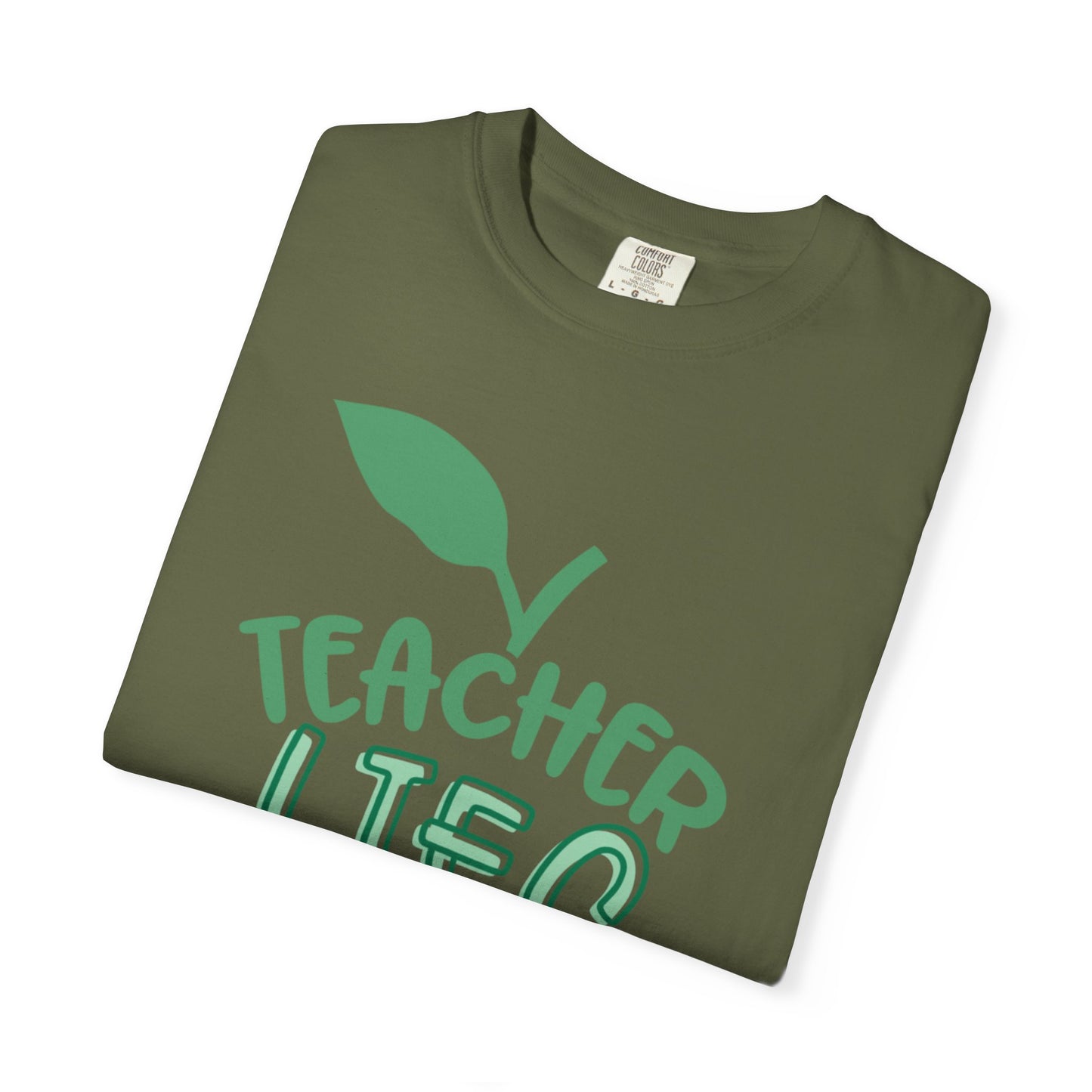 Teacher Life Role Model Supportive Learning Positive Reinforcement Moral Values Unisex Heavy Cotton T-Shirt