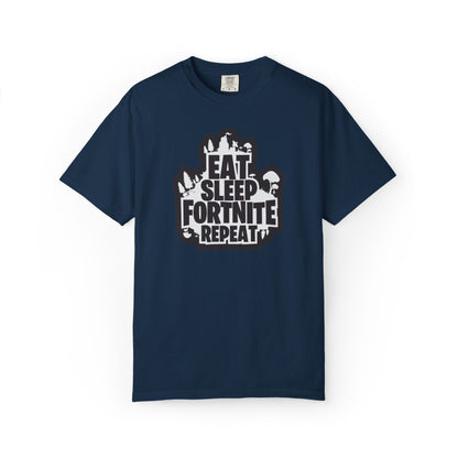 Eat Sleep Fortnite Battle Royale Squad Gameplay Passion Tee Solo Missions Social Gaming Unisex Heavy Cotton T-Shirt