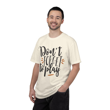 Don’t Forget To Play Warriors Tee Non-Stop Playing Gaming Obsession Unisex Heavy Cotton T-Shirt