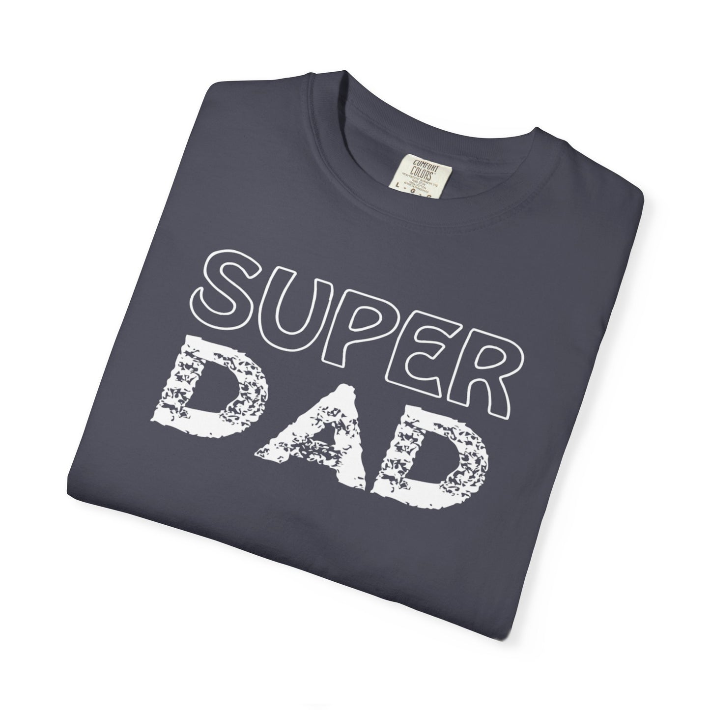 Super Dad Embracing Fatherhood Tee Growing Our Family Anticipating Parenthood Unisex Heavy Cotton T-Shirt