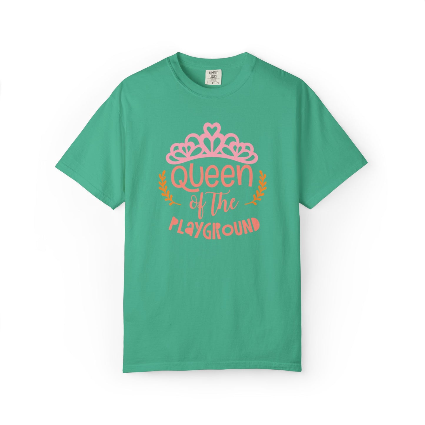 Queen Of The Playground Playtime Learning Objectives Early Toddlers Tee Childhood Development Unisex Heavy Cotton T-Shirt