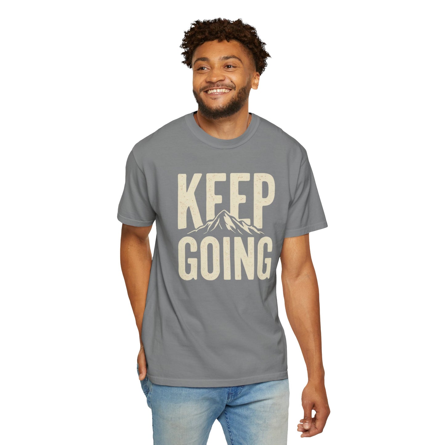 Keep Going - Unisex Garment-Dyed T-shirt