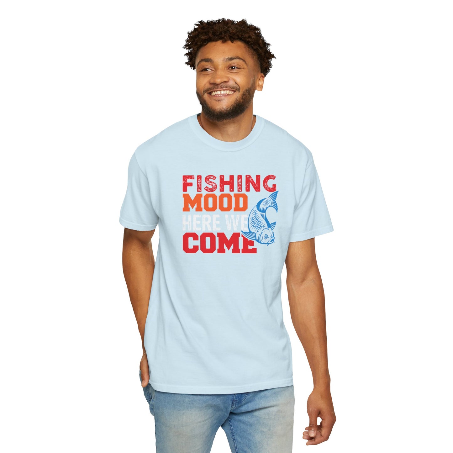 Fishing Mood Fishing Gear Sarcastic Fisherman Fishing Tee Unisex Heavy Cotton T-Shirt