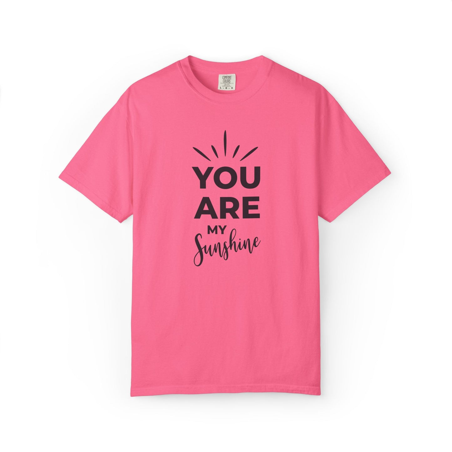 You Are My Sunshine Lovers Tee Hug Rainbow Passion Unconditional Soulful Connection Unisex Heavy Cotton T-Shirt