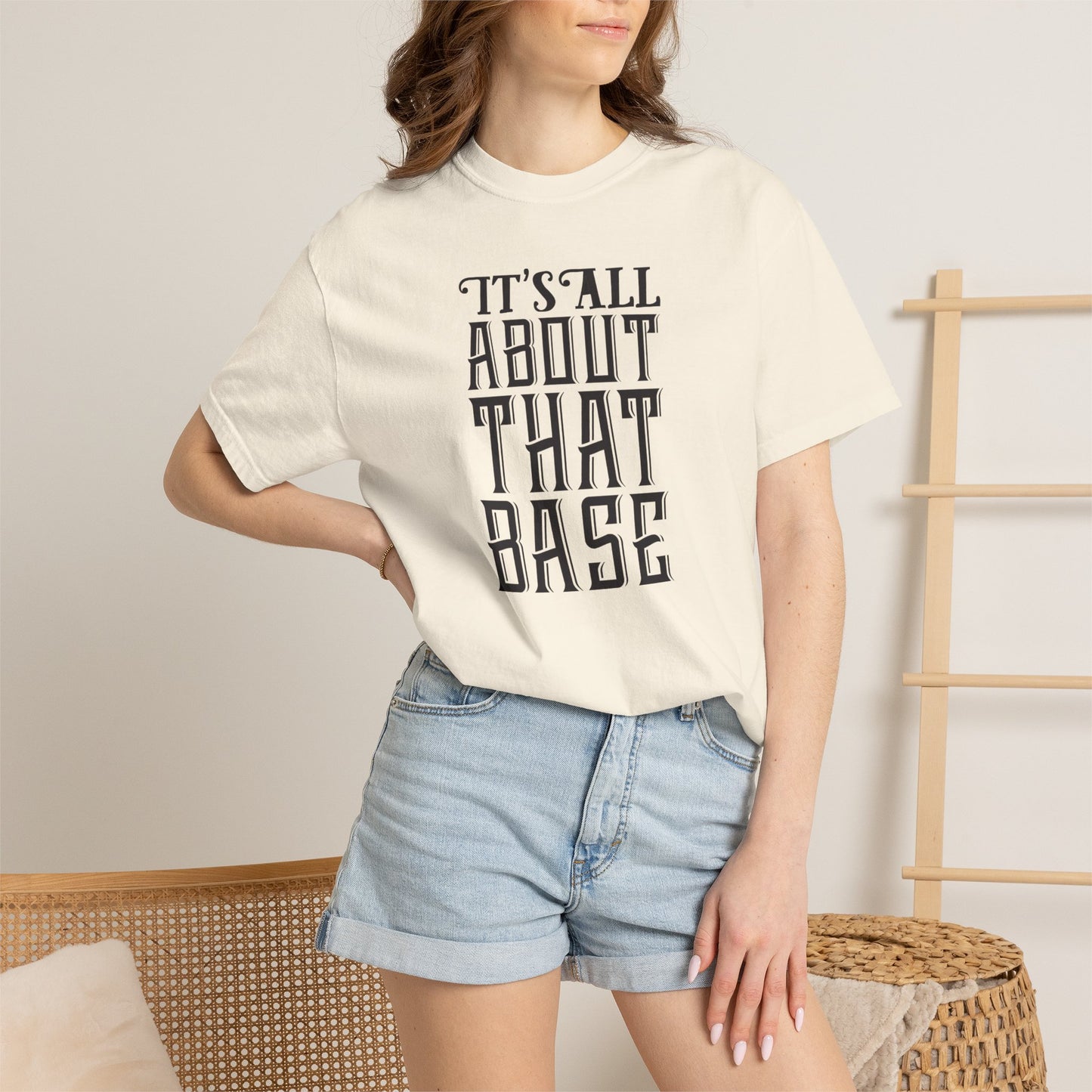 It’s All About That Base Excitement Tee Nonstop Fandom Endless Love Devotion Unisex Heavy Cotton T-Shirt