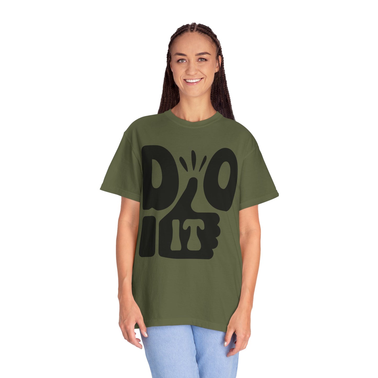 Do It Finding Peace Trendy Tee Overcoming Challenges Stay Positive Trust The Process Unisex Heavy Cotton T-Shirt