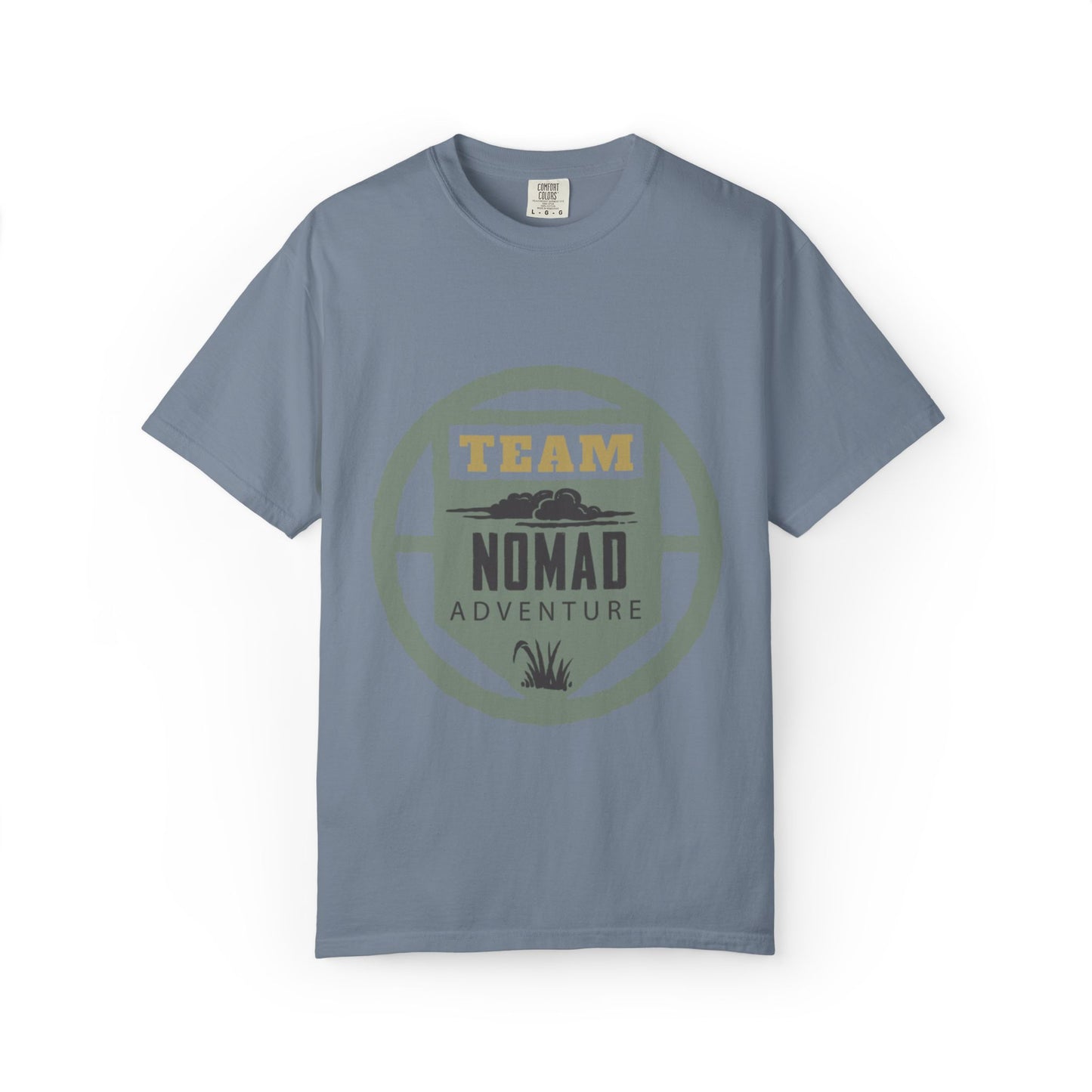 Team Nomad Constant Movement Discovery Freedom Adventure Enthusiasts Unisex Heavy Cotton T-Shirt