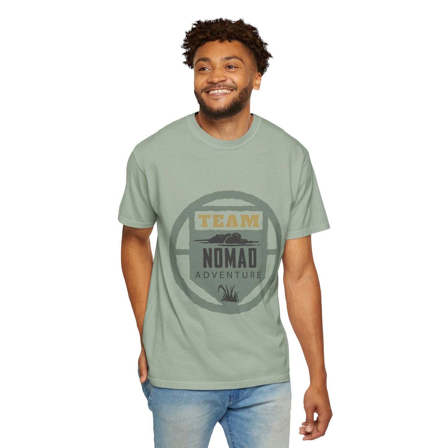 Team Nomad Constant Movement Discovery Freedom Adventure Enthusiasts Unisex Heavy Cotton T-Shirt