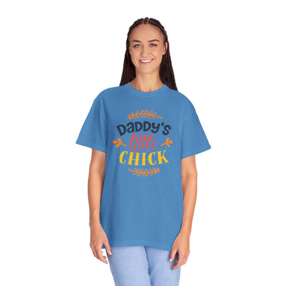 Daddy’s Little Chick Confidence Tee Elegance Charming Appealing Beauty Easter Celebration Unisex Heavy Cotton T-Shirt