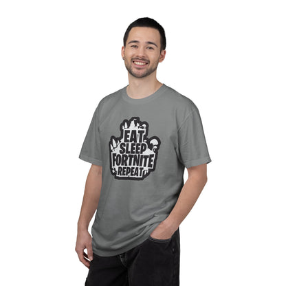 Eat Sleep Fortnite Battle Royale Squad Gameplay Passion Tee Solo Missions Social Gaming Unisex Heavy Cotton T-Shirt