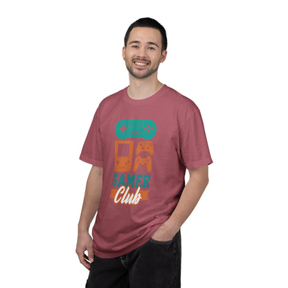 Funny Gamer Club Sarcastic Retro Gaming Gaming Consoles Gaming Community Unisex Heavy Cotton T-Shirt
