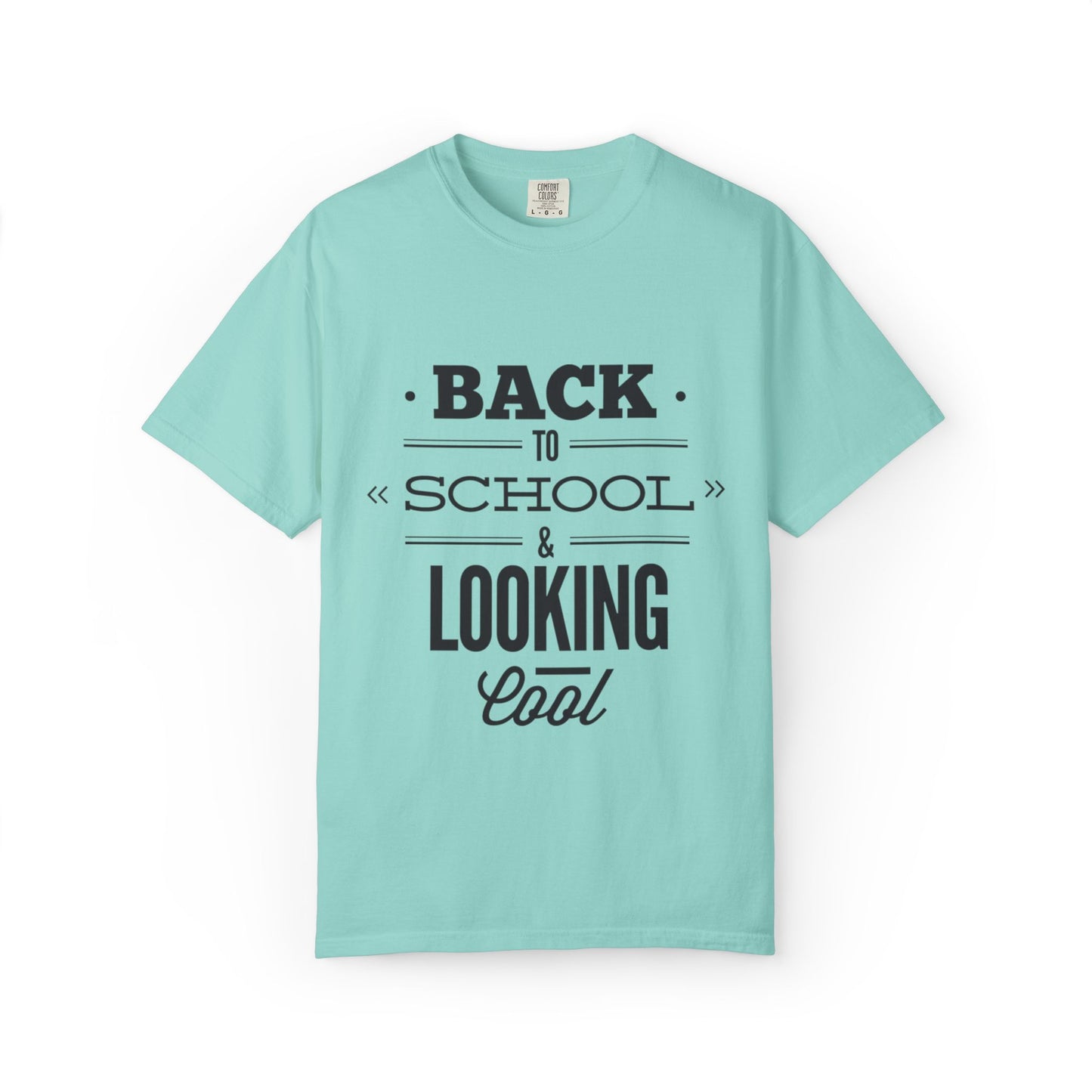 Funny Back To School Looking Cool New Beginning Educational Journey New Classroom Backpack Notebooks Unisex Heavy Cotton T-Shirt