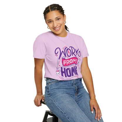 Work From Home Internet Connectivity Remote Work Benefits Virtual Meetings Tee Collaboration Tools Unisex Heavy Cotton T-Shirt