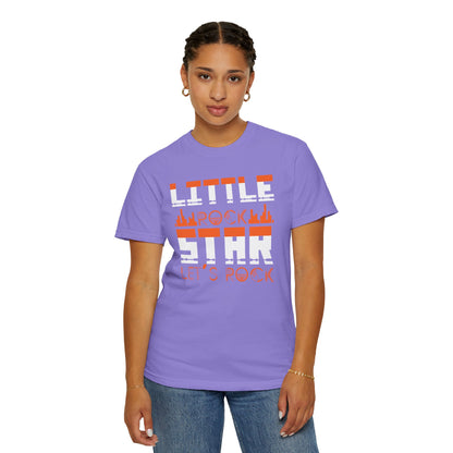Thrilling Little Rock Star Born To Rock Rock And Roll Passion Rocker At Heart Rock Enthusiasm Unisex Heavy Cotton T-Shirt
