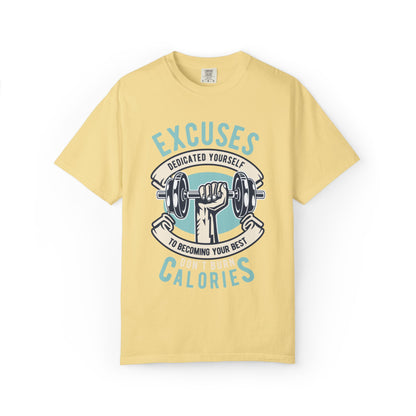 100% cotton (fiber content may vary for different colors) Medium fabric (5.3 oz/yd² (180 g/m²)) Dedicated Yourself To Becoming Your Best Don’t Burn Calories Unisex Heavy Cotton T-Shirt