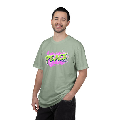 Graffiti Logo Maker Featuring Bubbly Graphics Unisex Heavy Cotton T-Shirt