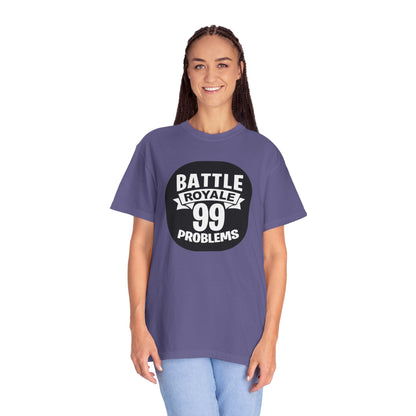 Battle Royal Multiplayer Madness Tee Thrilling Elimination High-Stakes Combat Unisex Heavy Cotton T-Shirt
