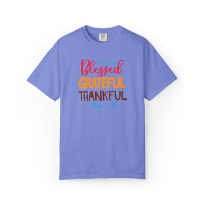Blessed Grateful ThankfulAppreciate Everything Lovers Tee Positivity Self-Sufficiency Satisfaction Unisex Heavy Cotton T-Shirt