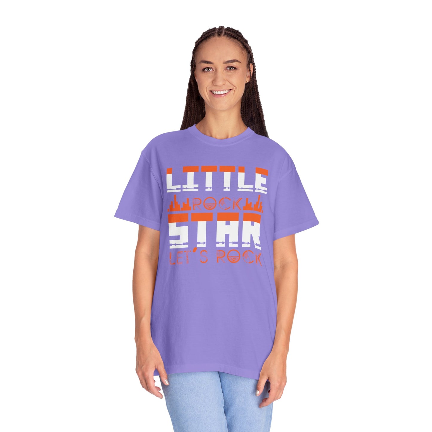 Thrilling Little Rock Star Born To Rock Rock And Roll Passion Rocker At Heart Rock Enthusiasm Unisex Heavy Cotton T-Shirt