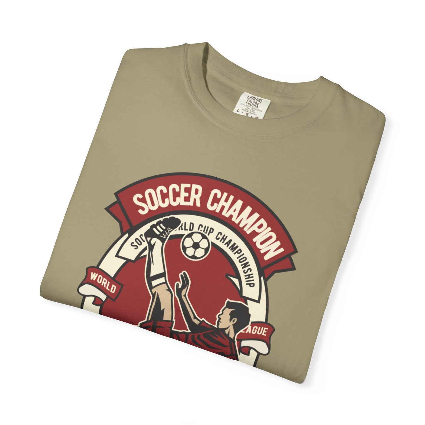 Soccer Champion Heartwarming Sweet Tee Charismatic Passion Unisex Heavy Cotton T-Shirt