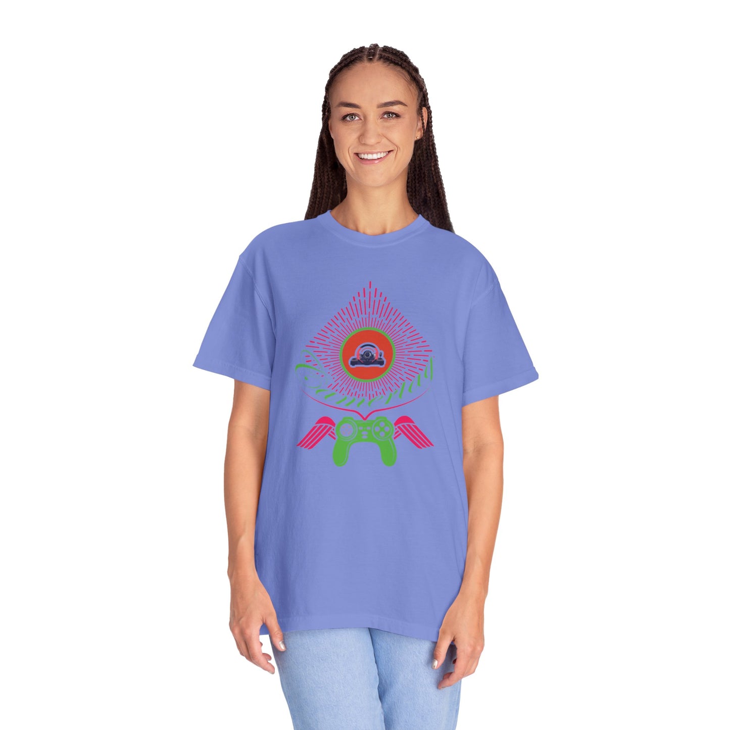 Gamer Warriors Tee Non-Stop Playing Gaming Obsession Unisex Heavy Cotton T-Shirt