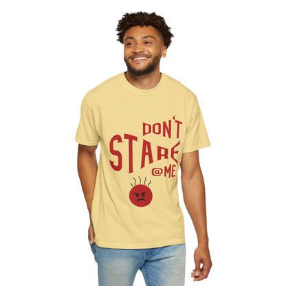 Don’t Stare Me Politeness Tee Personal Space Self-Consciousness Respect Boundaries Unisex Heavy Cotton T-Shirt