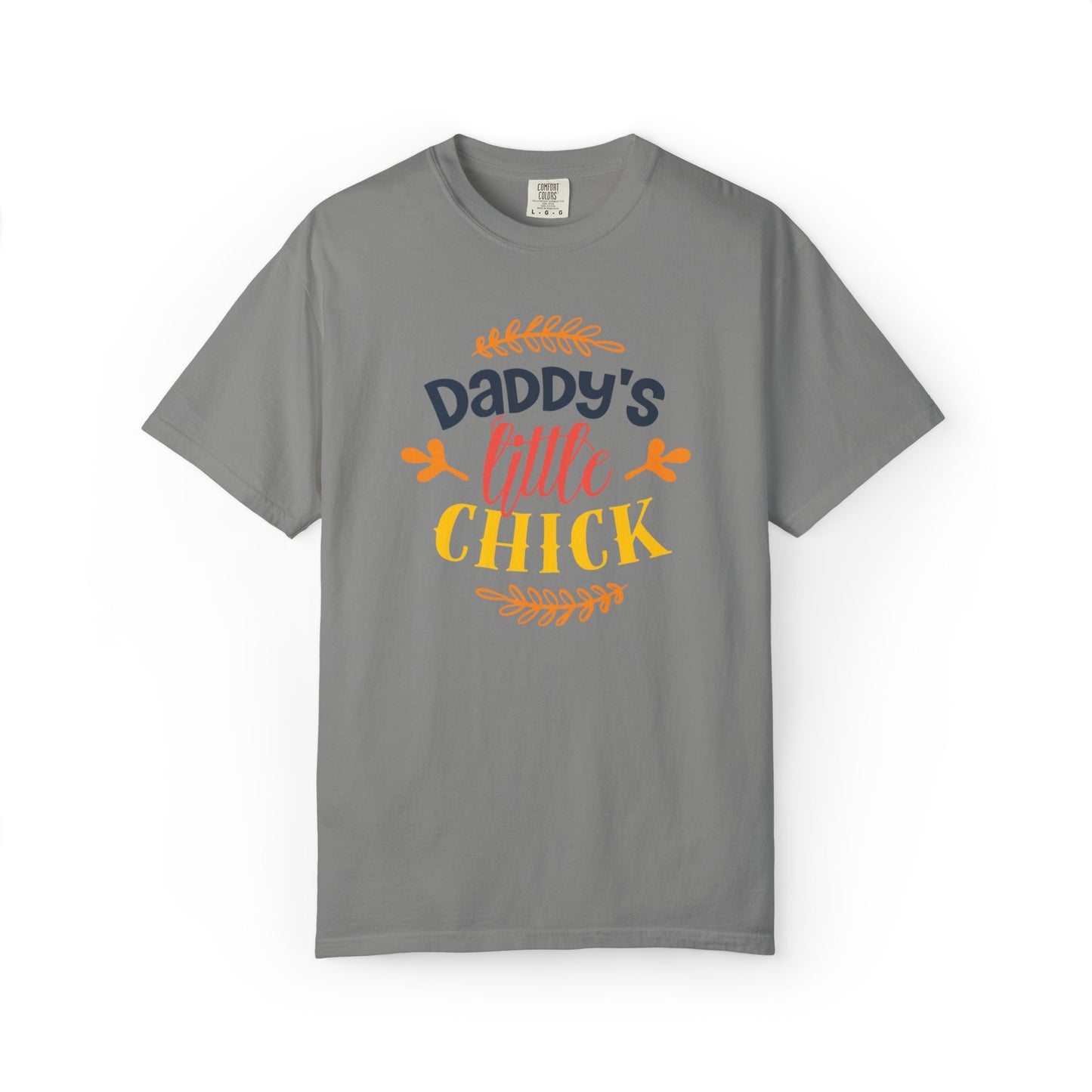 Daddy’s Little Chick Confidence Tee Elegance Charming Appealing Beauty Easter Celebration Unisex Heavy Cotton T-Shirt