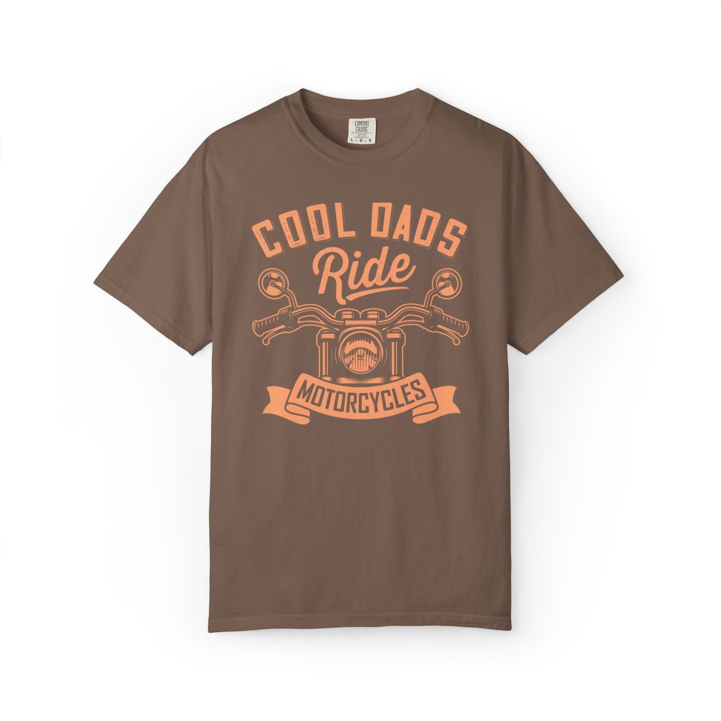 Funny Cool Dad Motorcycle Sporty Dad Sarcastic Pedal Power Dad Bike Lover Unisex Heavy Cotton T-Shirt