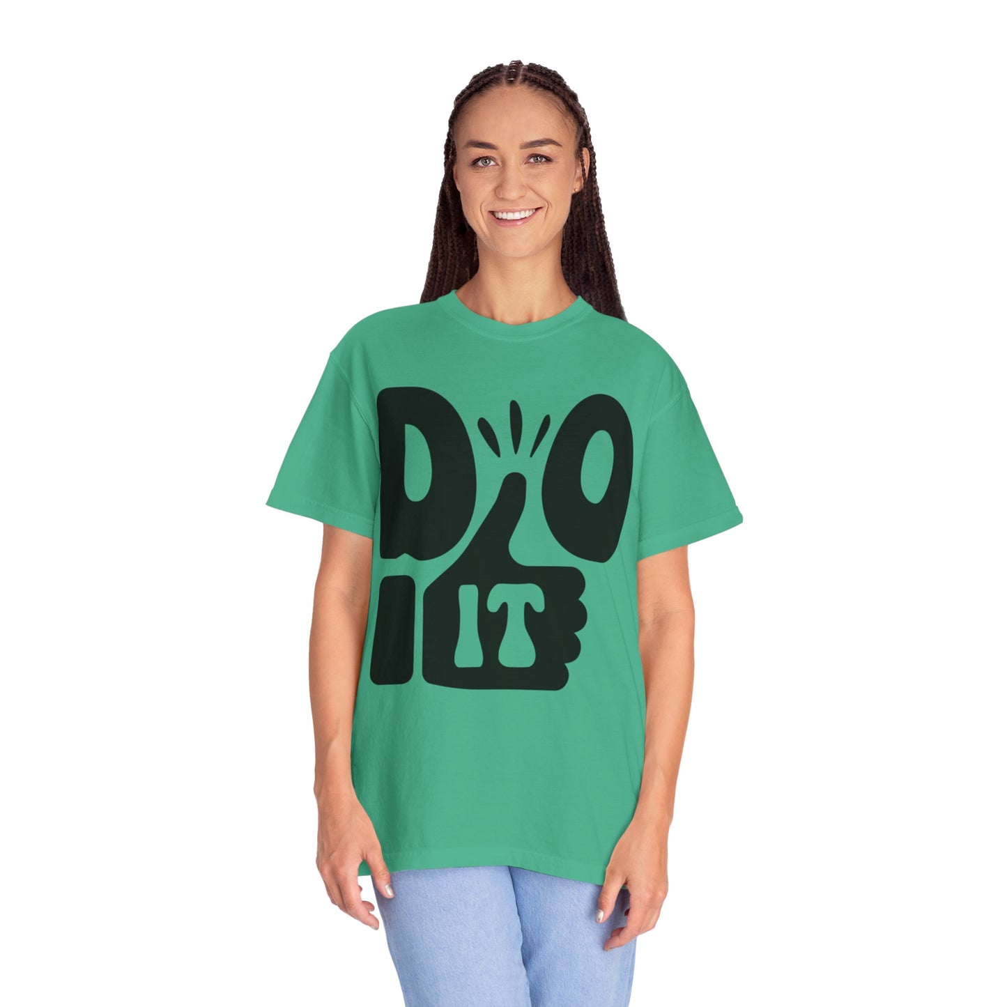 Do It Finding Peace Trendy Tee Overcoming Challenges Stay Positive Trust The Process Unisex Heavy Cotton T-Shirt