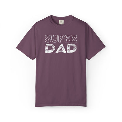 Super Dad Embracing Fatherhood Tee Growing Our Family Anticipating Parenthood Unisex Heavy Cotton T-Shirt