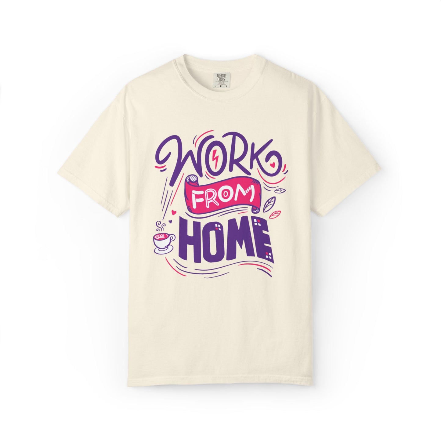 Work From Home Internet Connectivity Remote Work Benefits Virtual Meetings Tee Collaboration Tools Unisex Heavy Cotton T-Shirt