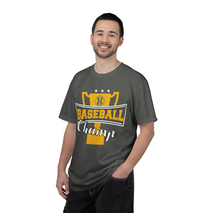 Baseball Champ Tee Bullpen Pitcher Bats League Game Sports Unisex Heavy Cotton T-Shirt