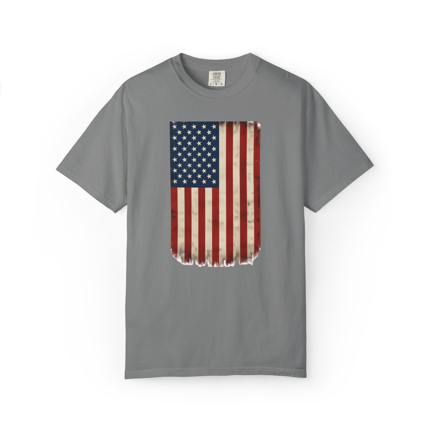 Flag USA - Unisex Garment-Dyed T-shirt