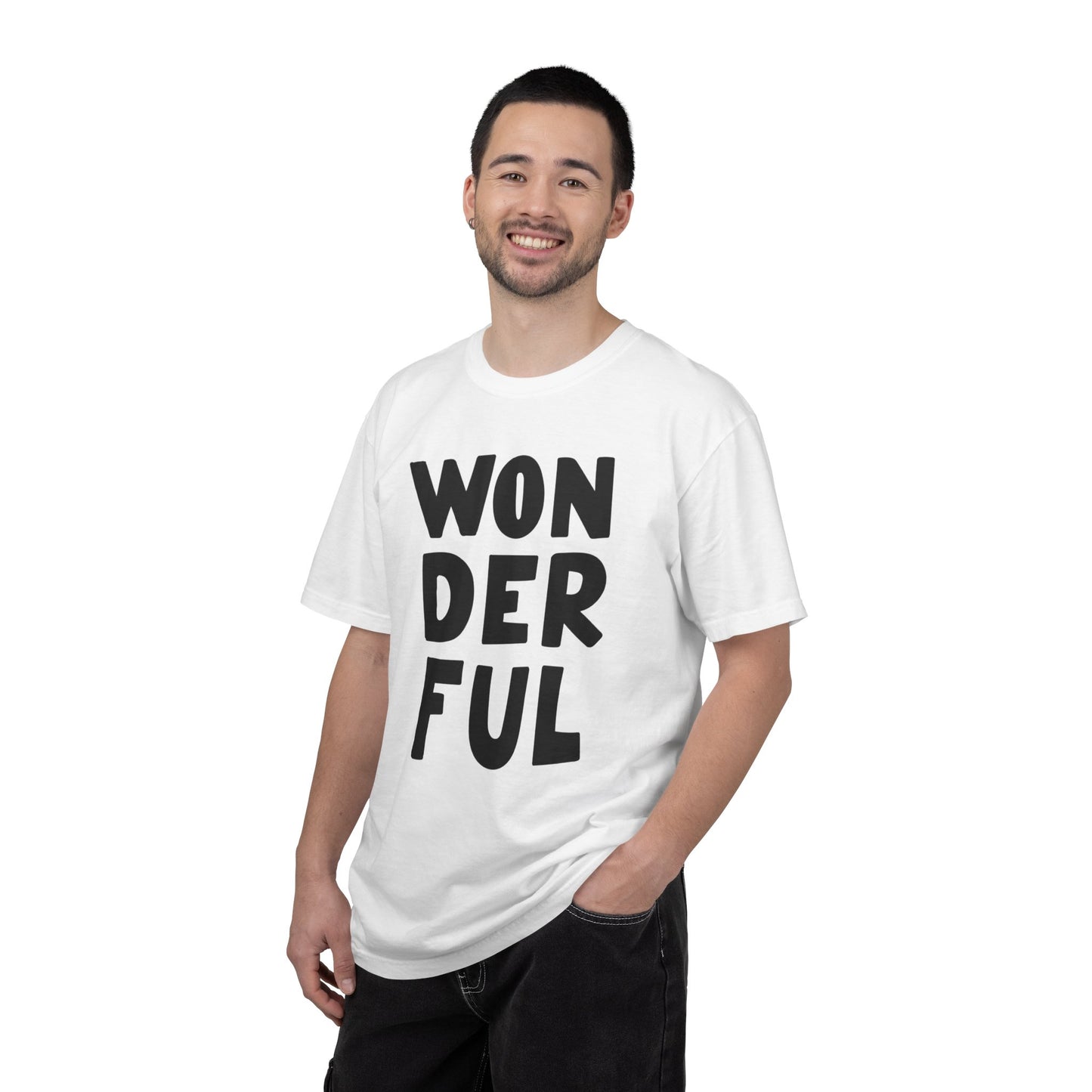 Wonderful Encouragement Self-belief Tee Moral Support Hopefulness Positivity Beautiful Unisex Heavy Cotton T-Shirt