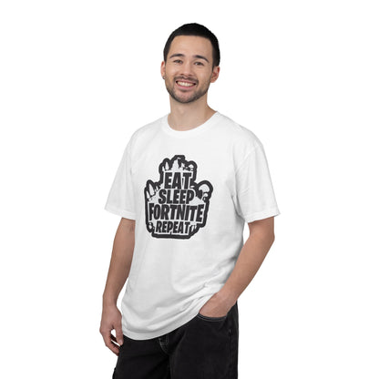 Eat Sleep Fortnite Battle Royale Squad Gameplay Passion Tee Solo Missions Social Gaming Unisex Heavy Cotton T-Shirt