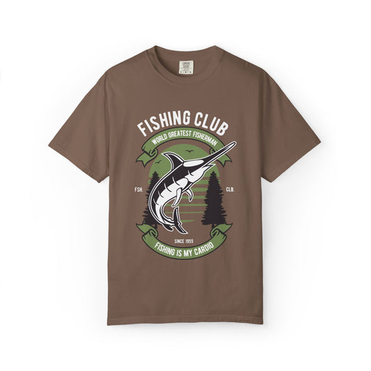 Fishing Club Fishing Gear Sarcastic Fishing Tee Unisex Heavy Cotton T-Shirt