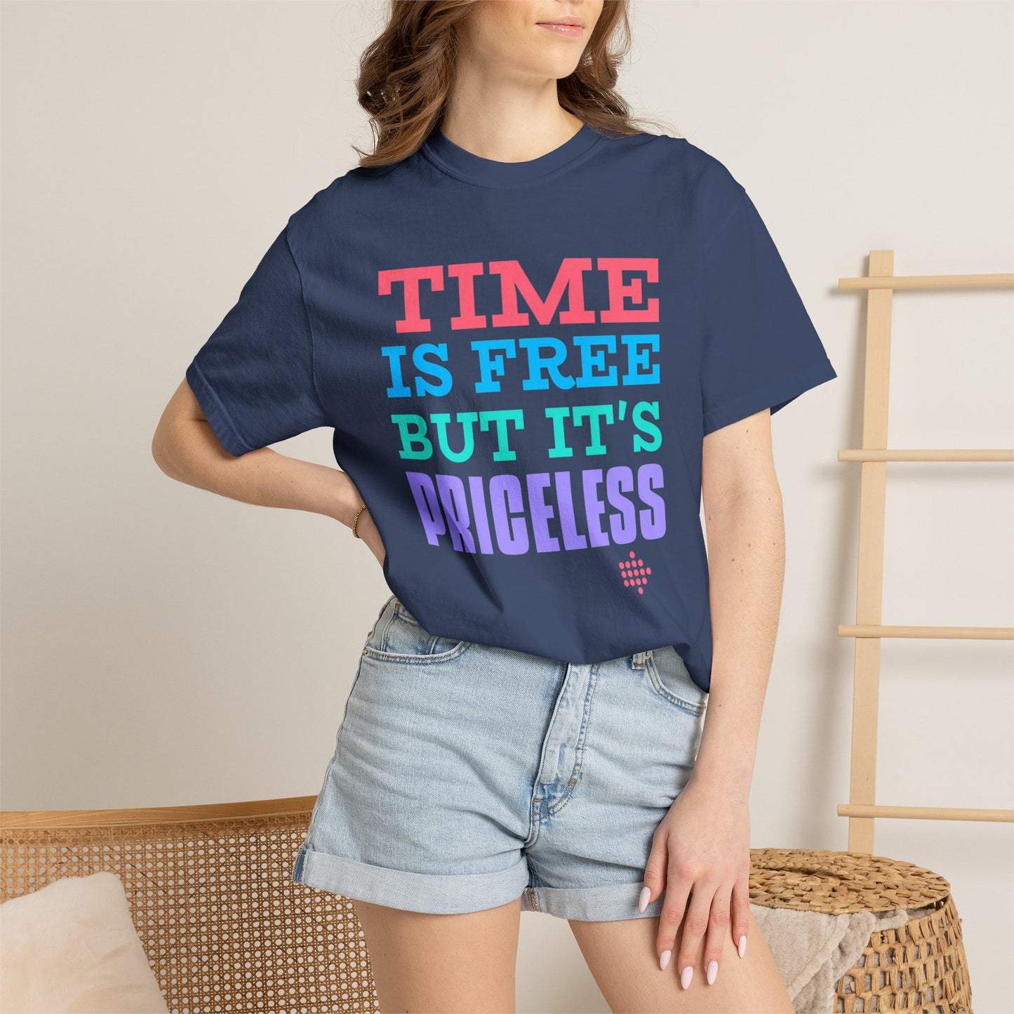 Time Is Free But Its Precious Unisex Heavy Cotton T-Shirt