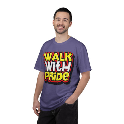Walk With Pride Confidence Tee Aspiration Mindfulness Integrity Empowerment Unisex Heavy Cotton T-Shirt