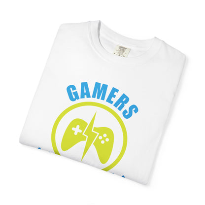 Inspirational Gamers Never Quit Virtual Immortality Forever A Gamer Immortalized In Pixels Unisex Heavy Cotton T-Shirt