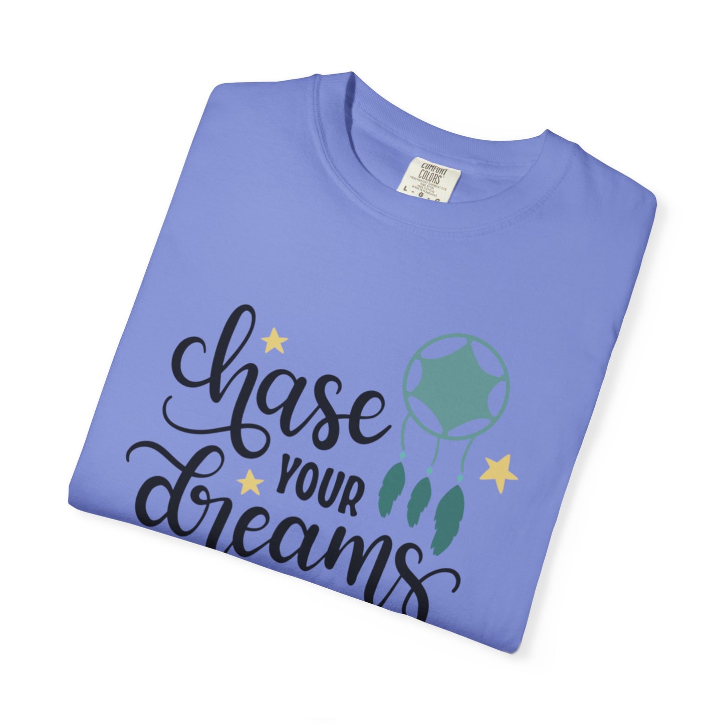 Chase Your Dreams Creativity Imagination Tee Determination Reach For The Stars Unisex Heavy Cotton T-Shirt