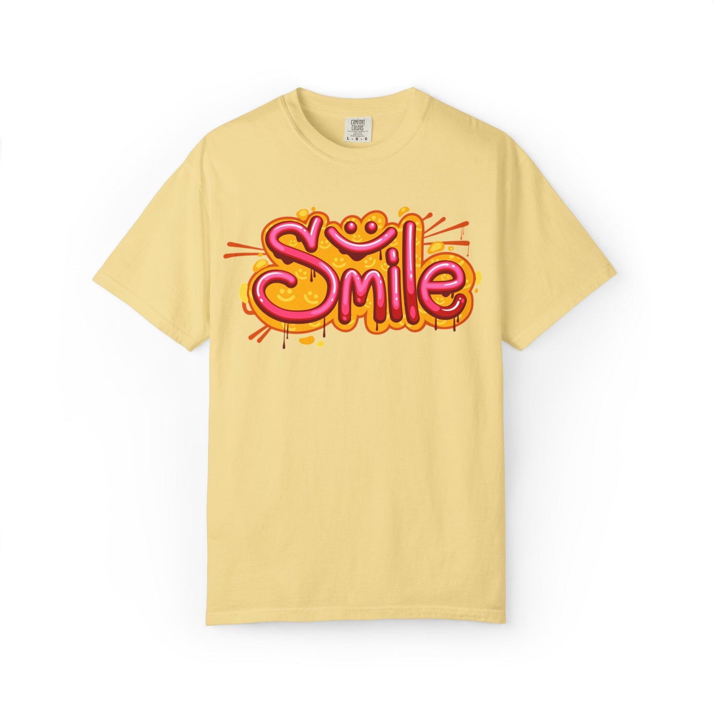 Smile Unisex Garment-Dyed T-shirt