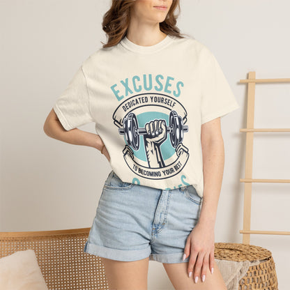 100% cotton (fiber content may vary for different colors) Medium fabric (5.3 oz/yd² (180 g/m²)) Dedicated Yourself To Becoming Your Best Don’t Burn Calories Unisex Heavy Cotton T-Shirt