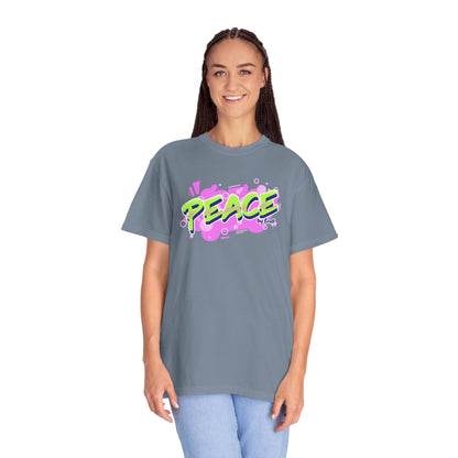 Graffiti Logo Maker Featuring Bubbly Graphics Unisex Heavy Cotton T-Shirt