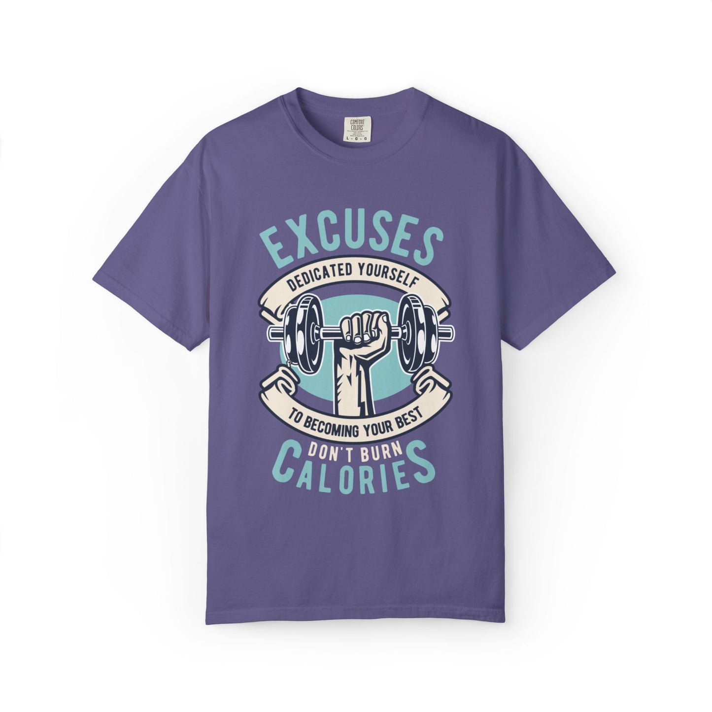 100% cotton (fiber content may vary for different colors) Medium fabric (5.3 oz/yd² (180 g/m²)) Dedicated Yourself To Becoming Your Best Don’t Burn Calories Unisex Heavy Cotton T-Shirt